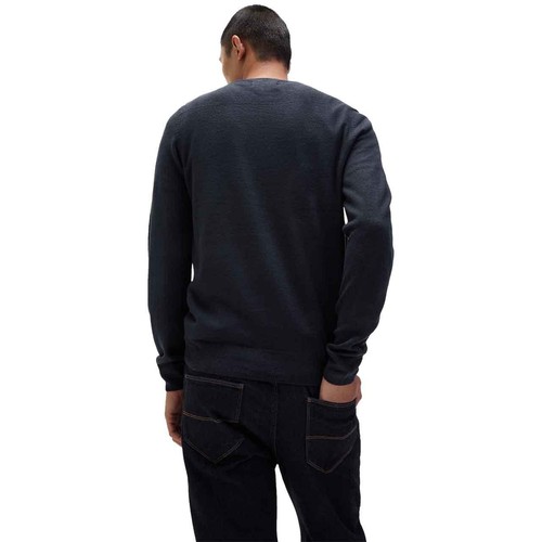 M&S Mens Cashmilon Crew Neck Jumper, XXL, Navy thumbnail 4