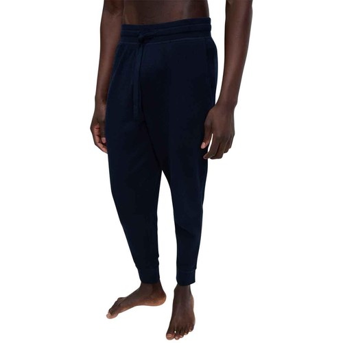 Supersoft Waffle Loungewear Bottoms Navy, XXL thumbnail 3