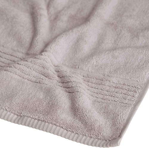 M&S Luxury Egyptian Cotton Face Towels, Pearl Grey thumbnail 4