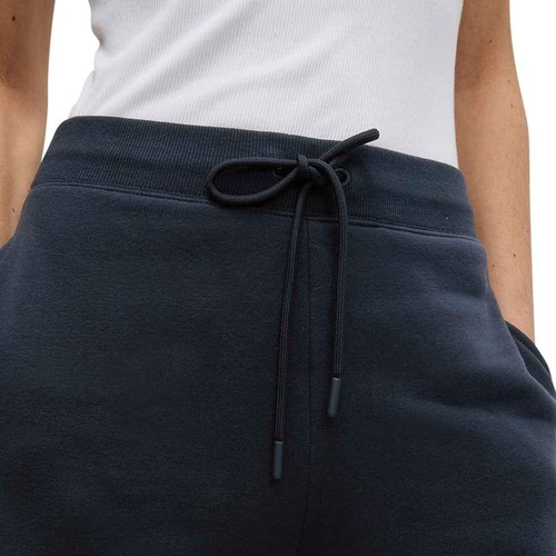 M&S Women's Drawstring Cuffed Joggers, 10, Navy thumbnail 3