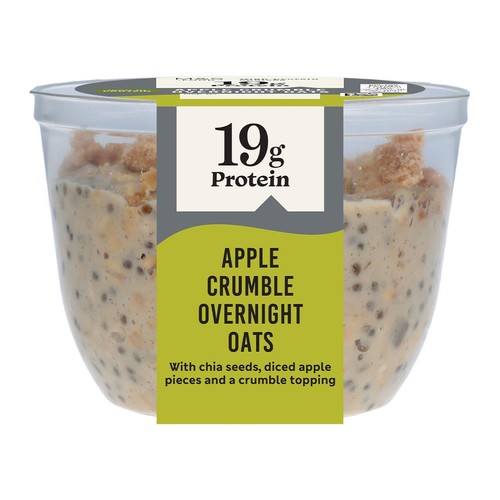M&S High Protein Apple Crumble Overnight Oats thumbnail 2