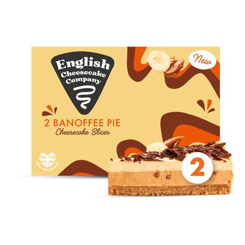 English Cheesecake Company Banoffee Cheesecake Slices