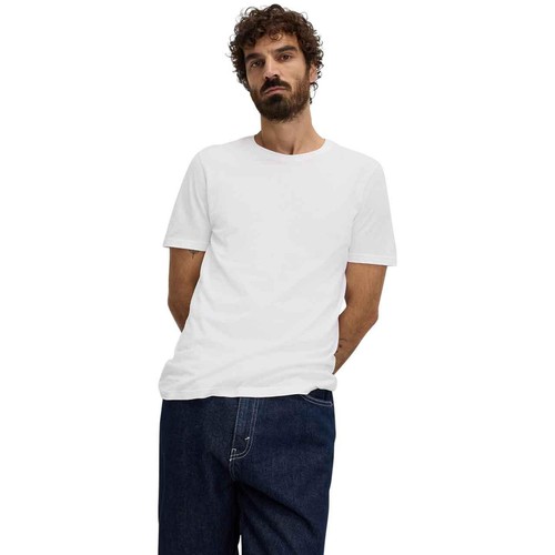 M&S Mens Cotton Crew Neck T-Shirt, XXL, White