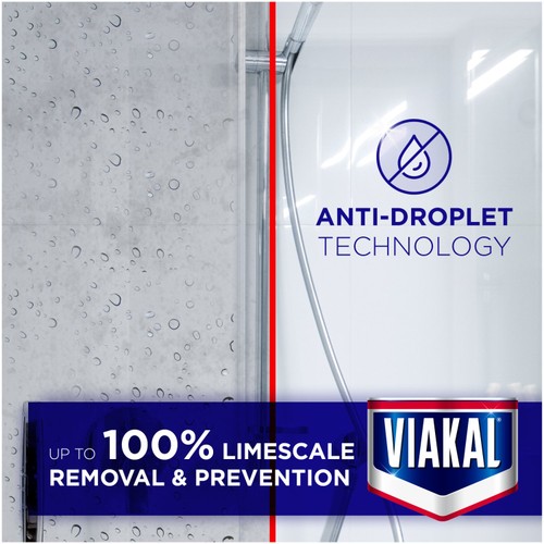 Viakal Bathroom Limescale Remover Anti-Bacterial Spray thumbnail 6