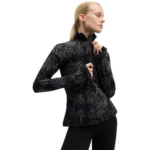 M&S Womens Goodmove Half Zip Running Top, 18, Dark Mix thumbnail 5