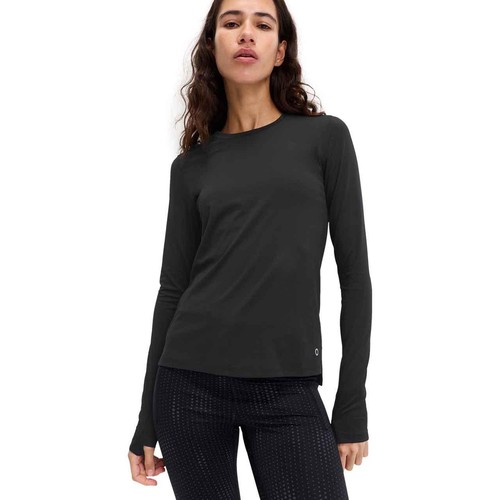 M&S Womens Goodmove Scoop Neck Fitted Gym Top, 8, Black thumbnail 4