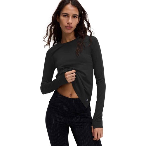 M&S Womens Goodmove Scoop Neck Fitted Gym Top, 18, Black thumbnail 2
