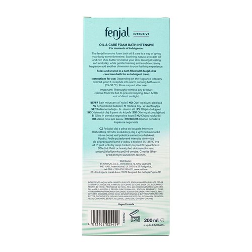 Fenjal Intensive Bath Oil and Foam thumbnail 3