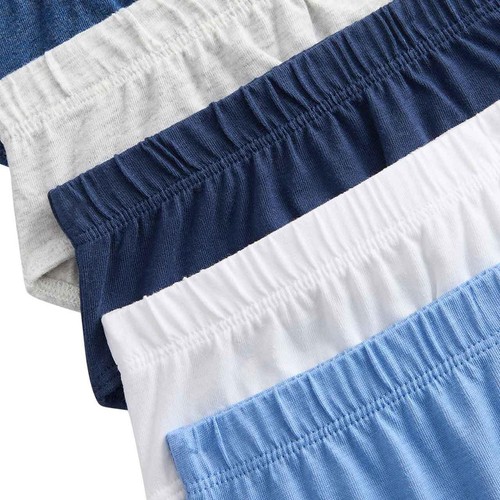 M&S Blue Nautical Briefs, 9-10 Years, Blue Mix thumbnail 2