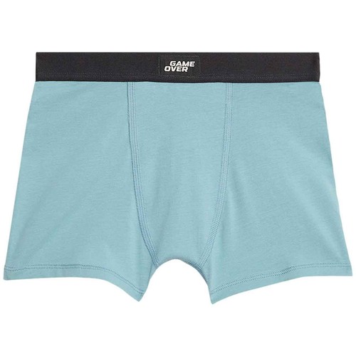 M&S Boys Cotton with Stretch Gamer Trunks, 7-8 Y, Multi thumbnail 4