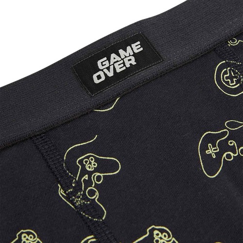 M&S Boys Cotton with Stretch Gamer Trunks, 7-8 Y, Multi thumbnail 6