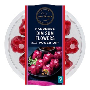 M&S Collection Dim Sum Flowers with Ponzu Dip