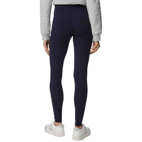 M&S Womens High Waisted Leggings, 14, Navy thumbnail 3