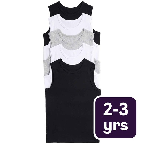 M&S Vests 2-3 Years, Black