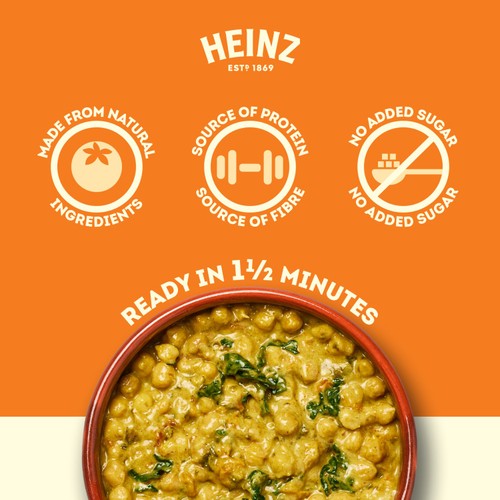 Heinz Curry Chickpeas with Coconut and Spinach thumbnail 2