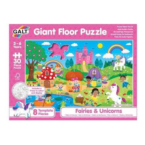 Galt Fairies & Unicorns Giant Floor Puzzle