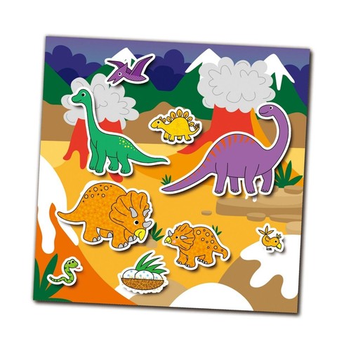 Galt Dinosaurs Reusable Sticker Book thumbnail 2