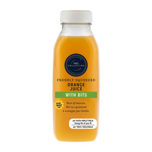 M&S Collection Freshly Squeezed Orange Juice With Bits thumbnail 2