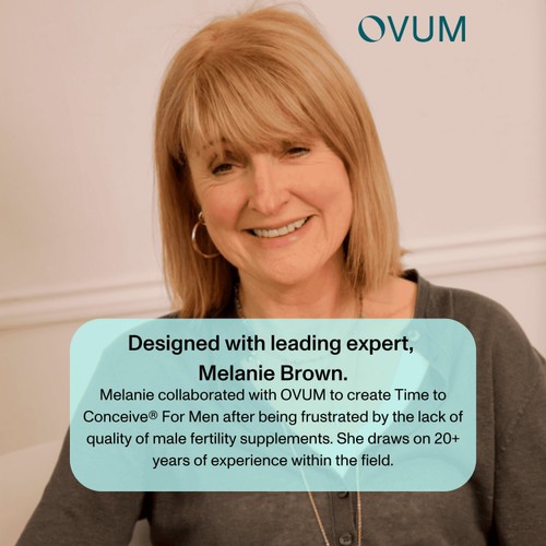 OVUM Time to Conceive Advanced Fertility Formula for Sperm thumbnail 5