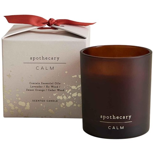 M&S New Calm Box Candle, Amber
