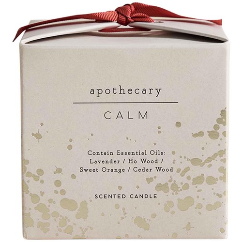 M&S New Calm Box Candle, Amber thumbnail 2