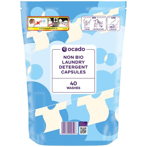Ocado Non-Bio Laundry Capsules 40W thumbnail 2