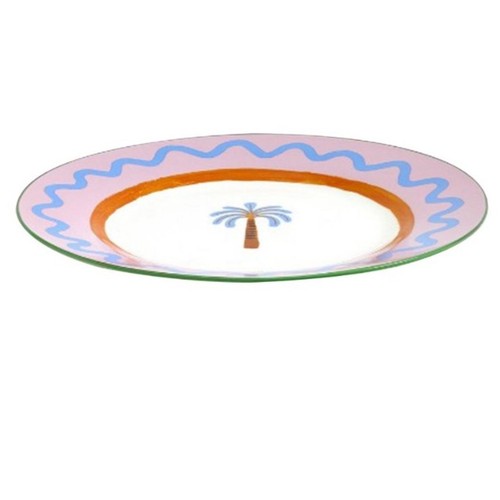 Eleanor Bowmer Electric Coast Palm Dinner Plate