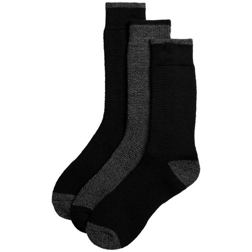 M&S Mens Thermal Socks, 6-8, Black