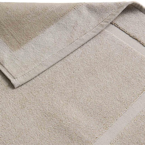 M&S Luxury Egyptian Cotton Bath Mat, Stone thumbnail 3