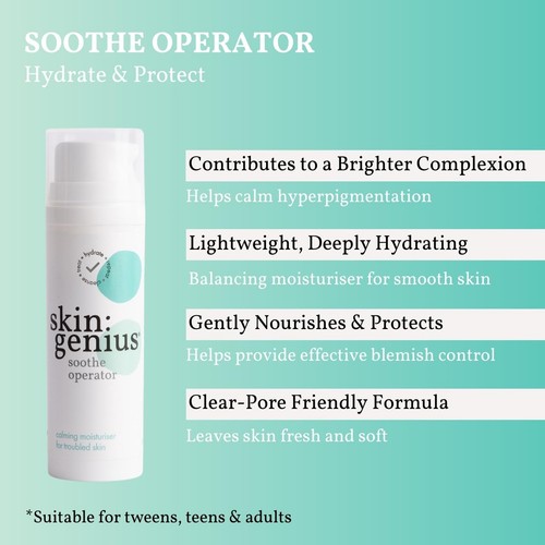 Skin Genius Soothe Operator Soothing Moisturiser thumbnail 5