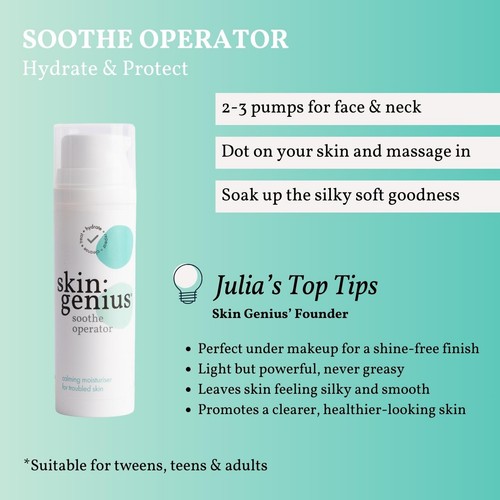 Skin Genius Soothe Operator Soothing Moisturiser thumbnail 6