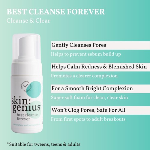 Skin Genius Best Cleanse Forever Cleansing Face Wash thumbnail 5