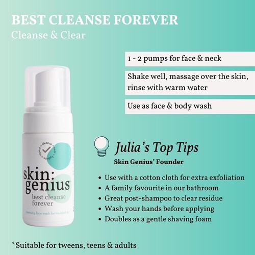 Skin Genius Best Cleanse Forever Cleansing Face Wash thumbnail 6