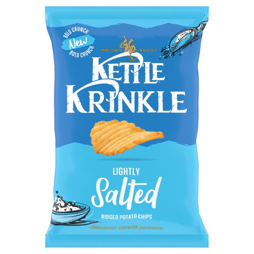 Kettle Chips Krinkle Sea Salt