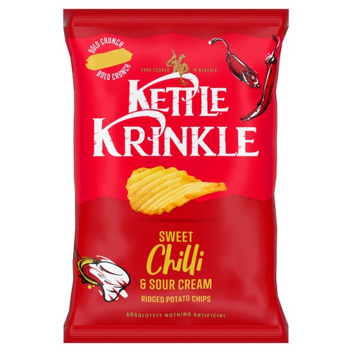 Kettle Chips Krinkle Sweet Chilli & Sour Cream