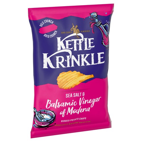 Kettle Chips Krinkle Sea Salt & Balsamic Vinegar of Modena thumbnail 2