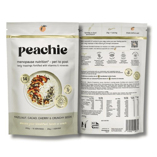 Peachie Hazelnut, Cacao, Cherry & Crunchy Seeds Topping thumbnail 2