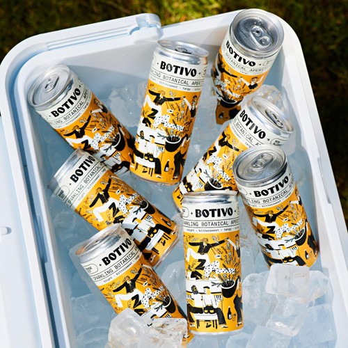 Botivo Alcohol Free Sparkling Botanical Aperitivo Can thumbnail 3