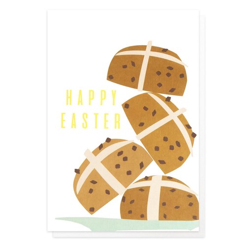 Caroline Gardner Hot Cross Buns Happy Easter Card Pack