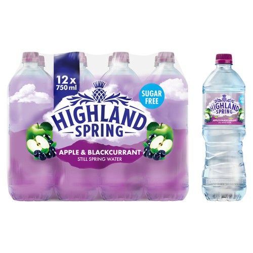 Highland Spring Apple & Blackcurrant Flavoured Still Water