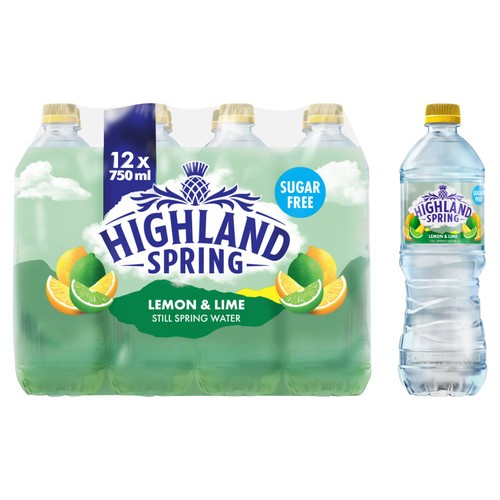 Highland Spring Lemon & Lime Flavoured Still Water