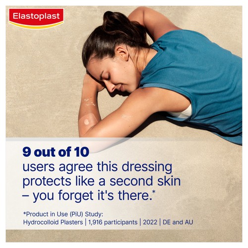 Elastoplast Second Skin Protection XL Everyday Plasters thumbnail 4