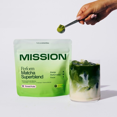 MISSION Perform Matcha Superblend Powder Tea thumbnail 3
