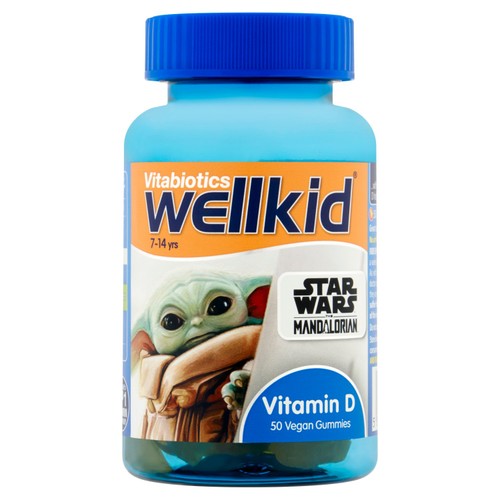 WELLKID THE MANDALORIAN VITAMIN D 50 GUMMIES