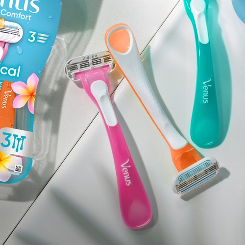 Gillette Venus Tropical Women's Disposable Razors thumbnail 2