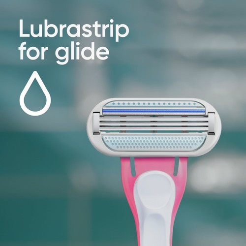 Gillette Venus Tropical Women's Disposable Razors thumbnail 5