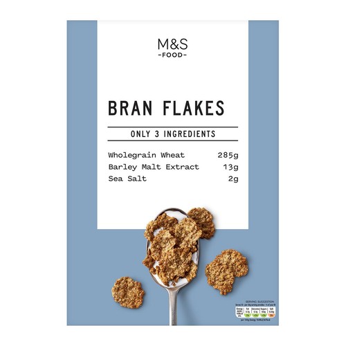 M&S Only 3 Ingredients Bran Flakes thumbnail 2