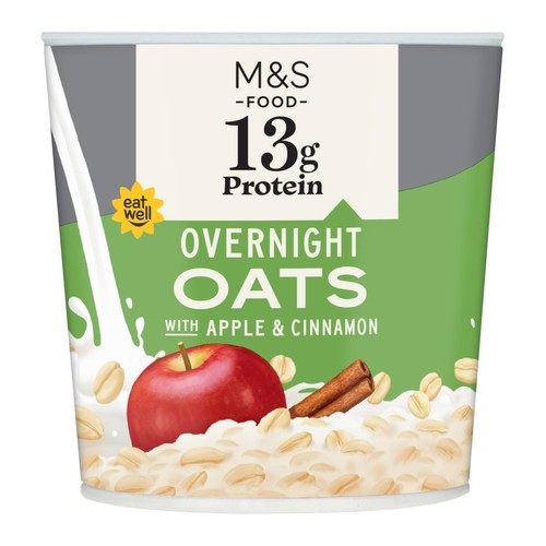 M&S Good Gut Apple & Cinnamon Overnight Oats
