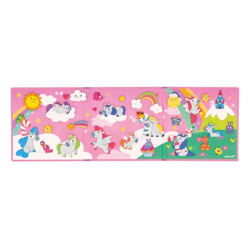Unicorns, Magneti'stories, Magnetic Book With 30 Magnets thumbnail 2