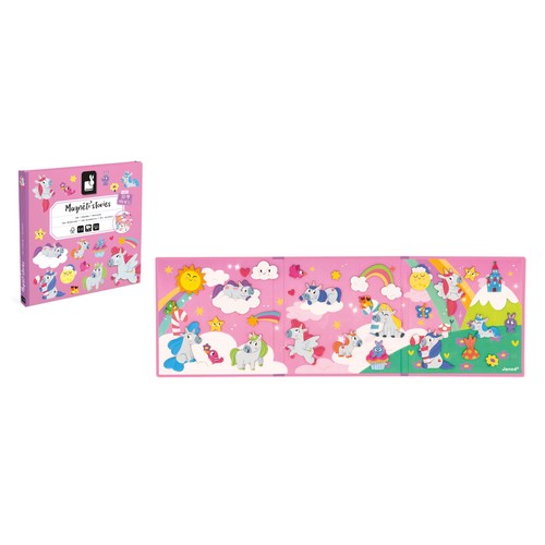 Unicorns, Magneti'stories, Magnetic Book With 30 Magnets thumbnail 4